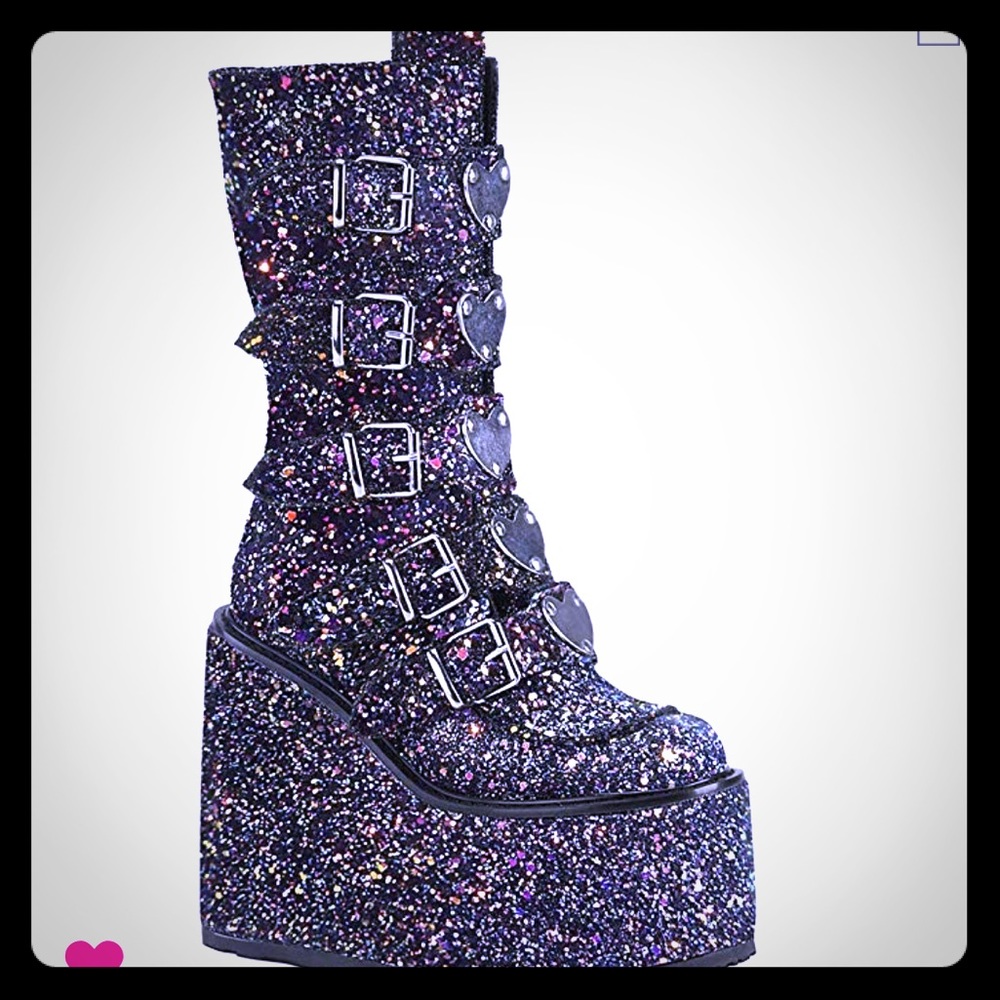 DEMONIA SWING 230G Black with multicolor glitter